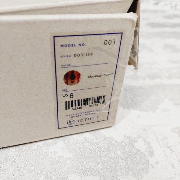 NEW Rothy's Amber Moroccan Round Toe Slip On Flat Loafers X65 - Picture 9 of 10